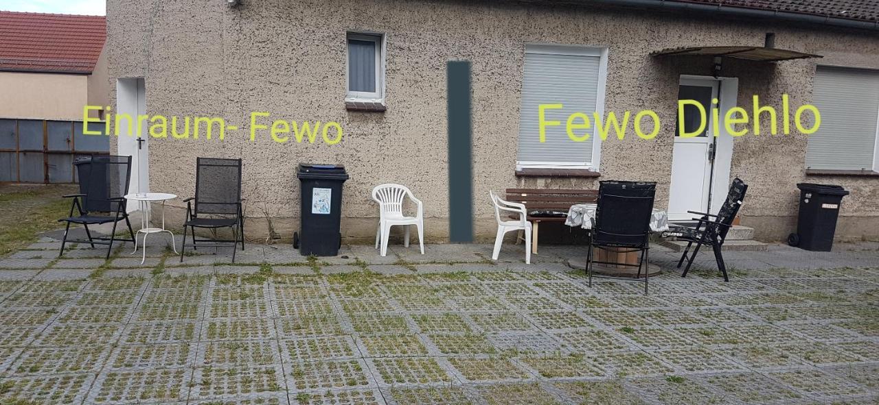 Einraum-Ferienwohnung 46m2 Eisenhüttenstadt-Diehlo Exterior foto